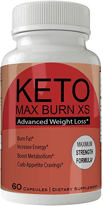 Keto Max Burn XS Pills Advance Weight Loss Supplement Appetite Suppressant Natural Ketogenic 800 mg Formula with BHB Salts Ketone Diet Capsules to Boost Metabolism, Energy and Focus