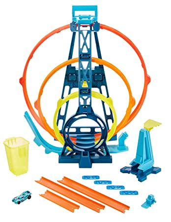 Hot Wheels Hot Wheels Track Builder Unlimited Triple Loop Kit playset