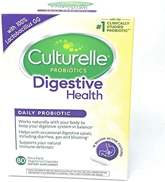 Culturelle Digestive Health Probiotic (80 Capsules)