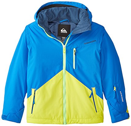 Quiksilver Big Boys' Mission Color Block Youth Jacket