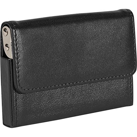 Royce Leather Horizontal Framed Card Case 424-5 Business Accessory