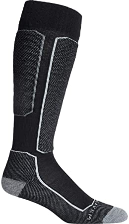 Icebreaker mens Over the Calf Light Cushion Wool Ski Socks for Men