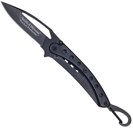 Smith & Wesson- Swprobk Pocket Protector Knife, Black