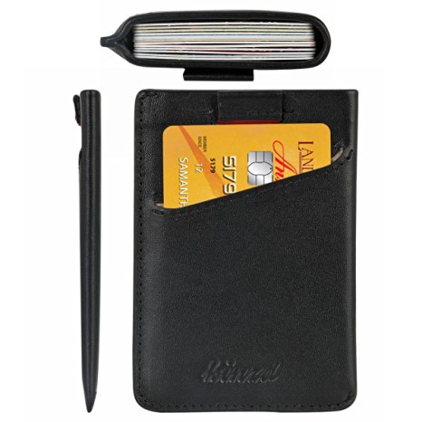 Minimalist Wallet, RFID Blocking Sleeves Credit Card Holder, Front Pocket Wallet