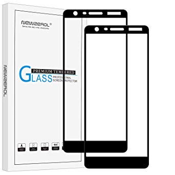 Newzerol [2 Pack] for Nokia 3.1 Screen Protector (5.2 inch)(not fit for nokia 3) [Full Coverage] 9H High-Definition Tempered Glass Screen Protector