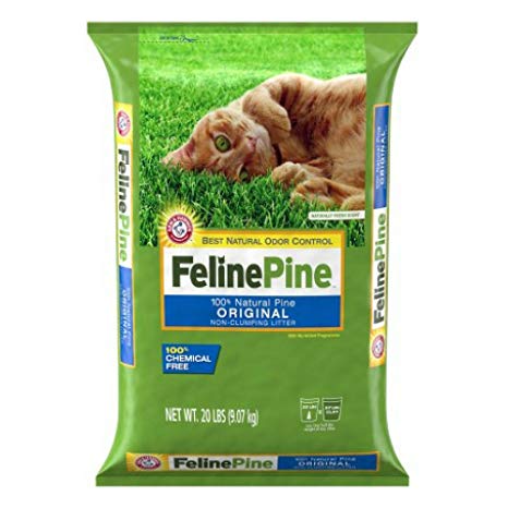 Feline Pine Original Cat Litter, 20lb - 1 Pack
