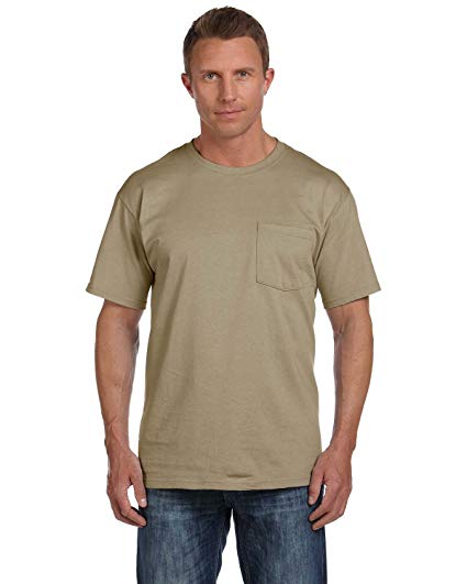 Fruit of the Loom Men's Heavy Cotton HD T-Shirt with Pocket