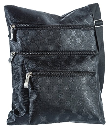 Suvelle Diamond Pattern Crossbody Bag, Everyday Swingpack Travel Purse, Messenger Handbag #602