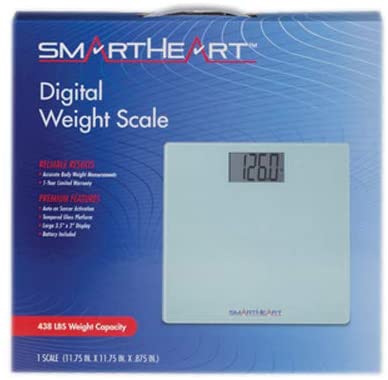 Veridian Smartheart Digital Weight Scale, Blue
