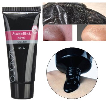 LuckyFine Blackhead Deep Cleaning Remover Purifying Peel Acne Black Mud Face Mask