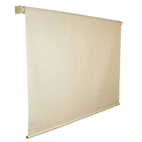 Coolaroo Exterior Roller Shade, 10 by 8-Feet, Pebble