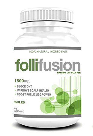 FolliFusion | DHT Blocker for Women and Men | Hair Regrowth Supplement