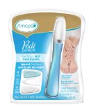 Amope Pedi Perfect Electronic Nail Care System-PedicureManicure-File Buff and Shine Nails Effortlessly-3 Refills and AA Battery Included