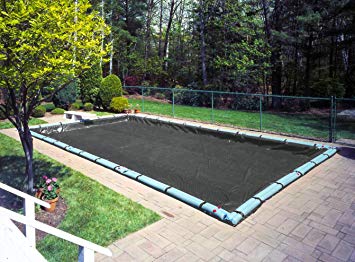 Robelle 381632R Mesh Winter Pool Cover for In-Ground Swimming Pools, 16 x 32-ft. In-Ground Pool