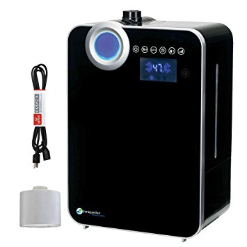 PureGuardian H8000BFL Ultrasonic Warm or Cool Mist Humidifier with Demineralization Filter and Extension Cord