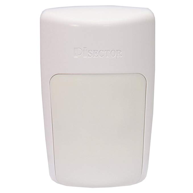 PiSector Wireless IR Motion Sensor for Home Alarm Security System (White) 433MHz by PiSECTOR