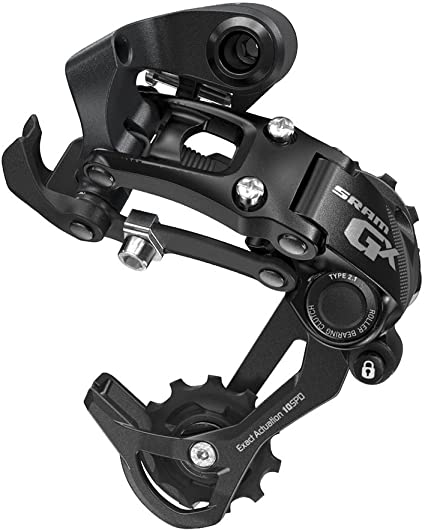 SRAM GX 2x10 Rear Derailleur, Type 2.1 with 10 Speed Performance - Black