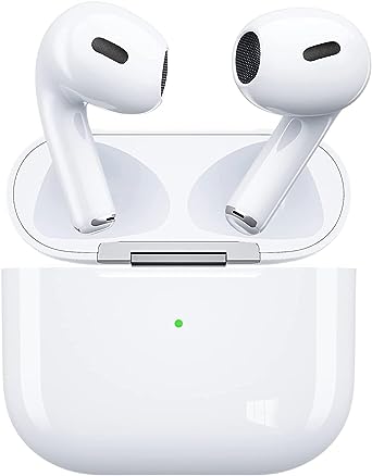 [Apple MFi Certified] AirPod Pro Wireless Earbuds Bluetooth in Ear Light-Weight Headphones Built-in Microphone, with Touch Control, Noise Cancelling, Charging case