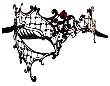 Luxury Mask Women's Signature Phantom Of The Opera Venetian Mask