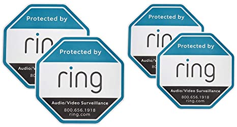 Ring Window Security Stickers