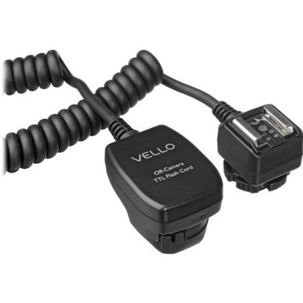 Vello TTL-Off-Camera Flash Cord for Canon EOS - 3' (1 m)