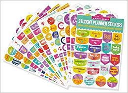Student Planner Stickers (Set of 575 Stickers)