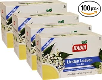 Linden Tea by Badia 100 Tea bags