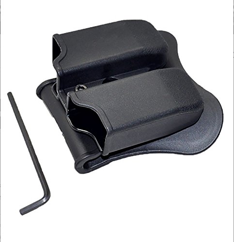 CYTAC Double Magazine Pouch Paddle Design Fits Glock 17,19,22,23,26,27,31,32,33,34,35,37,38,39