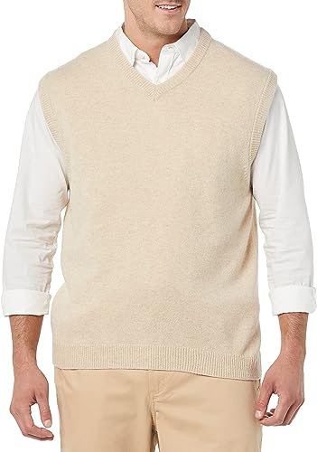 Amazon Essentials Men's Lambs Wool Sweater Vest