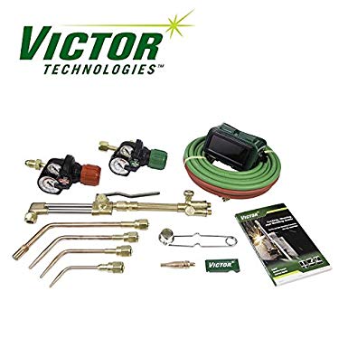 0384-2101 Victor Journeyman Torch Kit Set w/ Regulators - Replaces 0384-2036