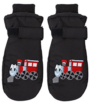 SimpliKids Children's Winter 3M Thinsulate Waterproof Ski Mittens,Animal