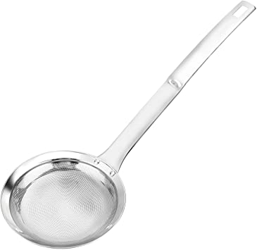 TBWHL Multi-functional Hot Pot Fat Skimmer Spoon - Stainless Steel Fine Mesh Food Strainer for Skimming Grease and Foam