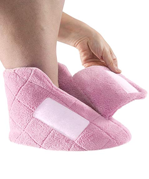 Extra Wide Swollen Feet Slippers - Soft Cozy Comfortable and