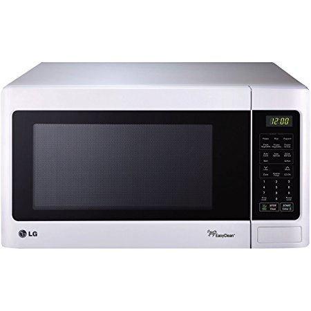 LG LCRT1513SW Countertop Microwave Oven, 1100-watt, White
