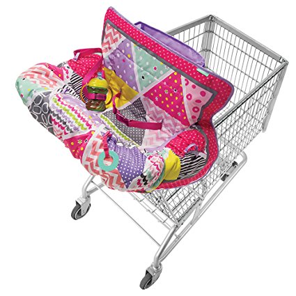 Infantino Compact Cart Cover, Pink