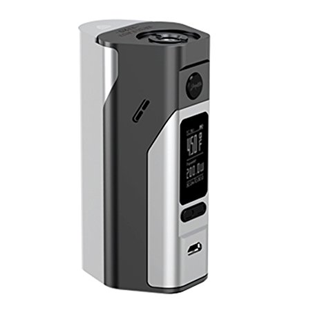 Wismec Reuleaux RX2/3 by JayBo Powered by 2 or 3 18650 mAh Authentic Wismec RX2/3 200W TC Mod Temperature Control (Grey/Silver)