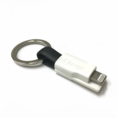 The inCharge Ultra Portable Charging Cable USB to Lightning 10mm Thin Version Black