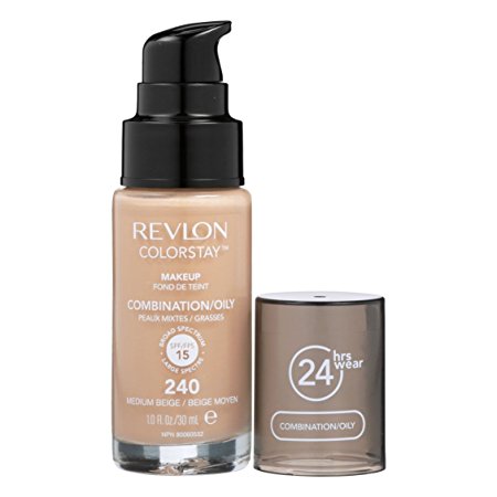 Revlon ColorStay Liquid Makeup for Combination/Oily, Medium Beige