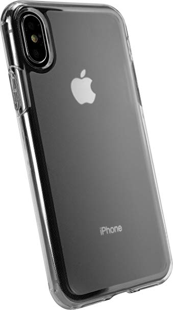 Silk iPhone X/XS Clear Case - Nudist Frosted Clear - Protective Slim Grip Shock Resistant Cover - Nothin' to Hide