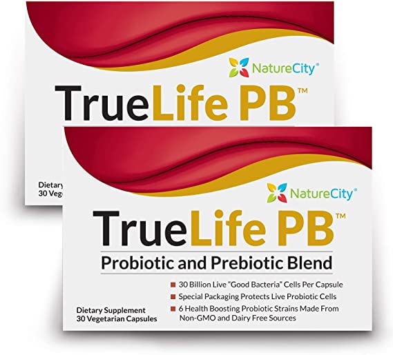 True-Life-PB Shelf Stable Probiotic & Prebiotic Blend Dairy Free for Men & Women (2)