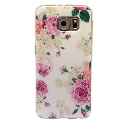 VovotradeTMFloral Pattern Soft TPU Silicone Case Cover for Samsung Galaxy S6 G9200