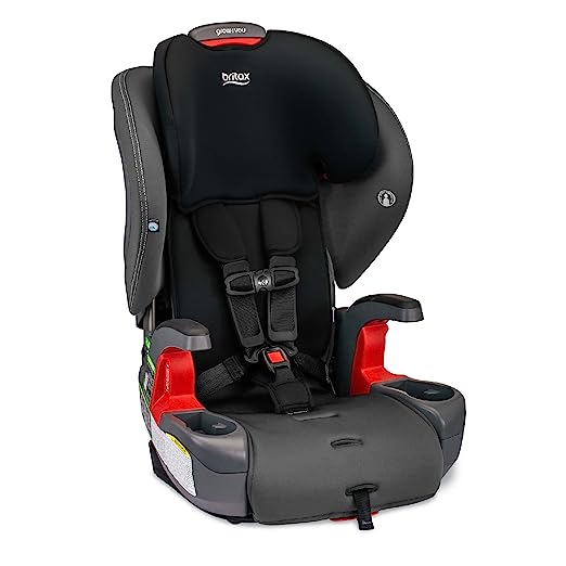 Britax Grow with You Harness-to-Booster, Mod Black SafeWash