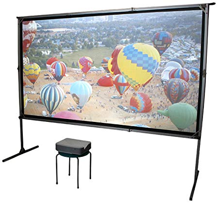 Elite Screens Yard Master 2 Dual, 120-INCH 16:9, Front / Rear Projection, 4K / 8K Ultra HD, Active 3D, HDR Ready Indoor / Outdoor Projector Screen, OMS120H2-DUAL