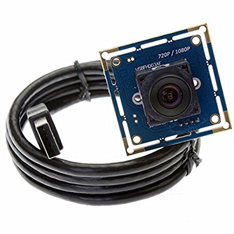 Cost-effective 1080p Hd Industrial Usb2.0 Camera Usb Camera Module with Autofocus Lens