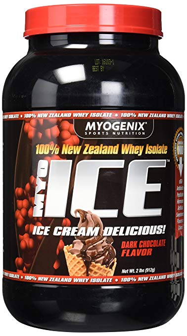 Myogenix Myoice Isolate Powder, Dark Chocolate, 2 Pound