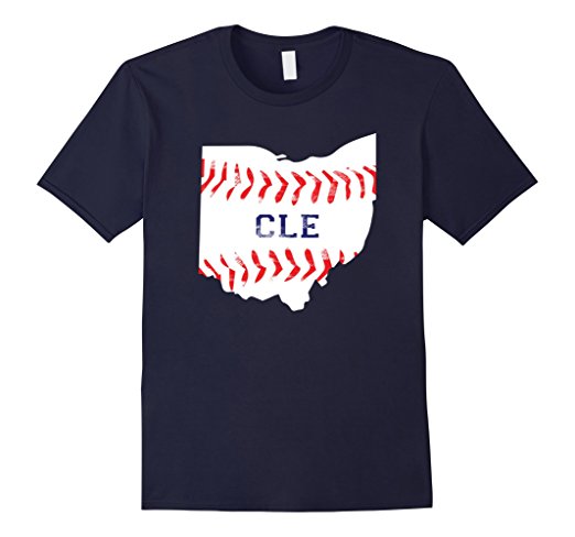 Distressed Cleveland Baseball Shirt Cleveland Ohio T-Shirt