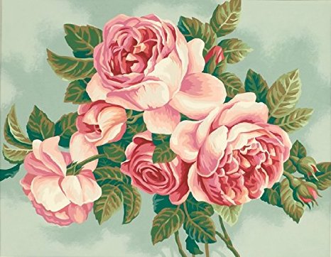 Dimensions Needlecrafts Paintworks Paint By Number, Heirloom Roses