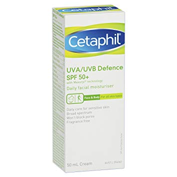 Cetaphil UVA/UVB Defense SPF50 - 50ml.