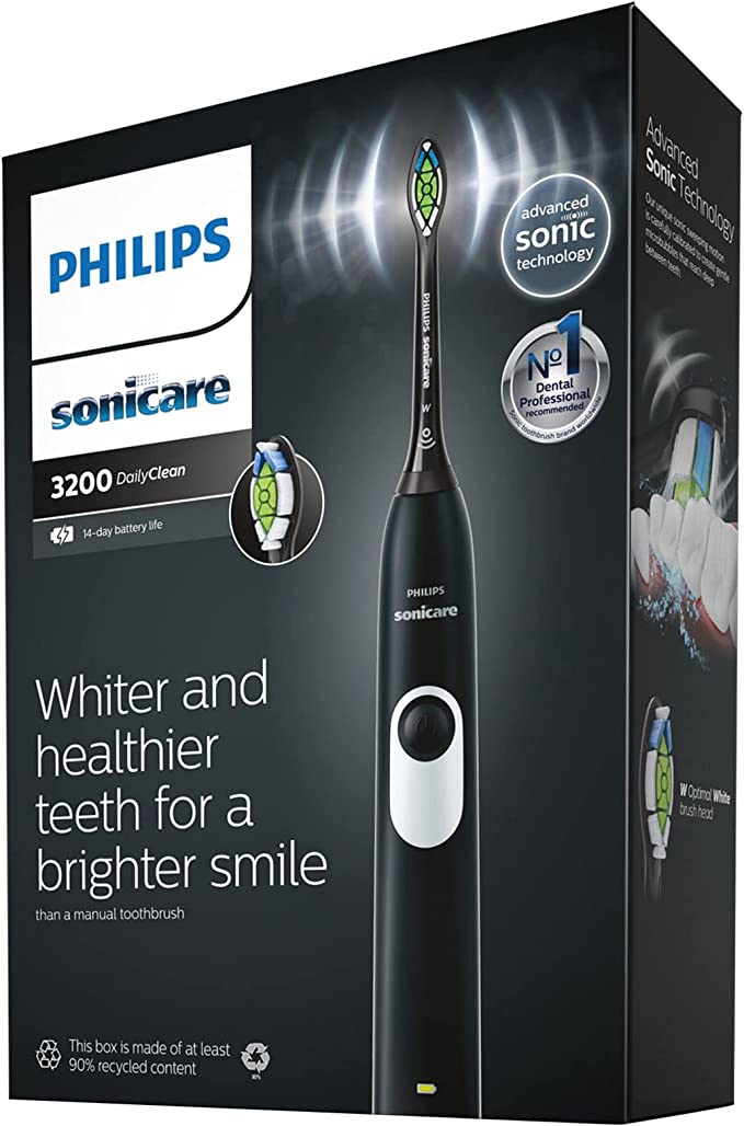 Philips Sonicare Daily Clean 3200 Black Toothbrush (HX6221)