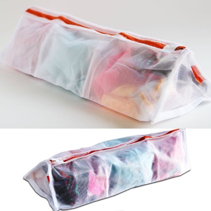 3 Sectional Delicates Set Of 2 Laundry Wash Bags, Premium Quality: Lingerie Bags for Laundry, Garment, Blouse, Hosiery, Stocking, Underwear, Bra & Lingerie and for More Washing Bag Set